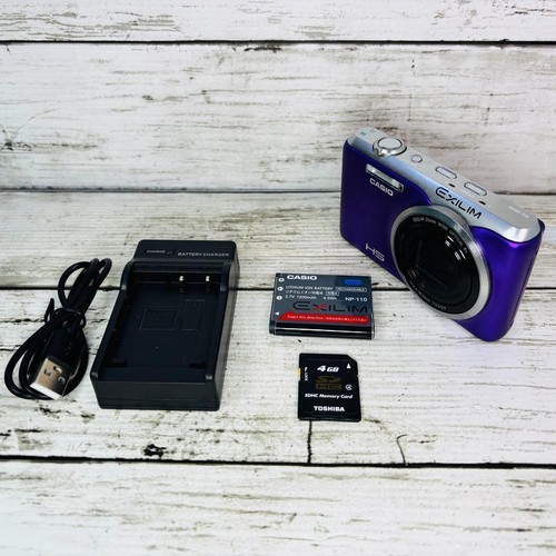 Casio exilim zr20 viola 8x - casio,